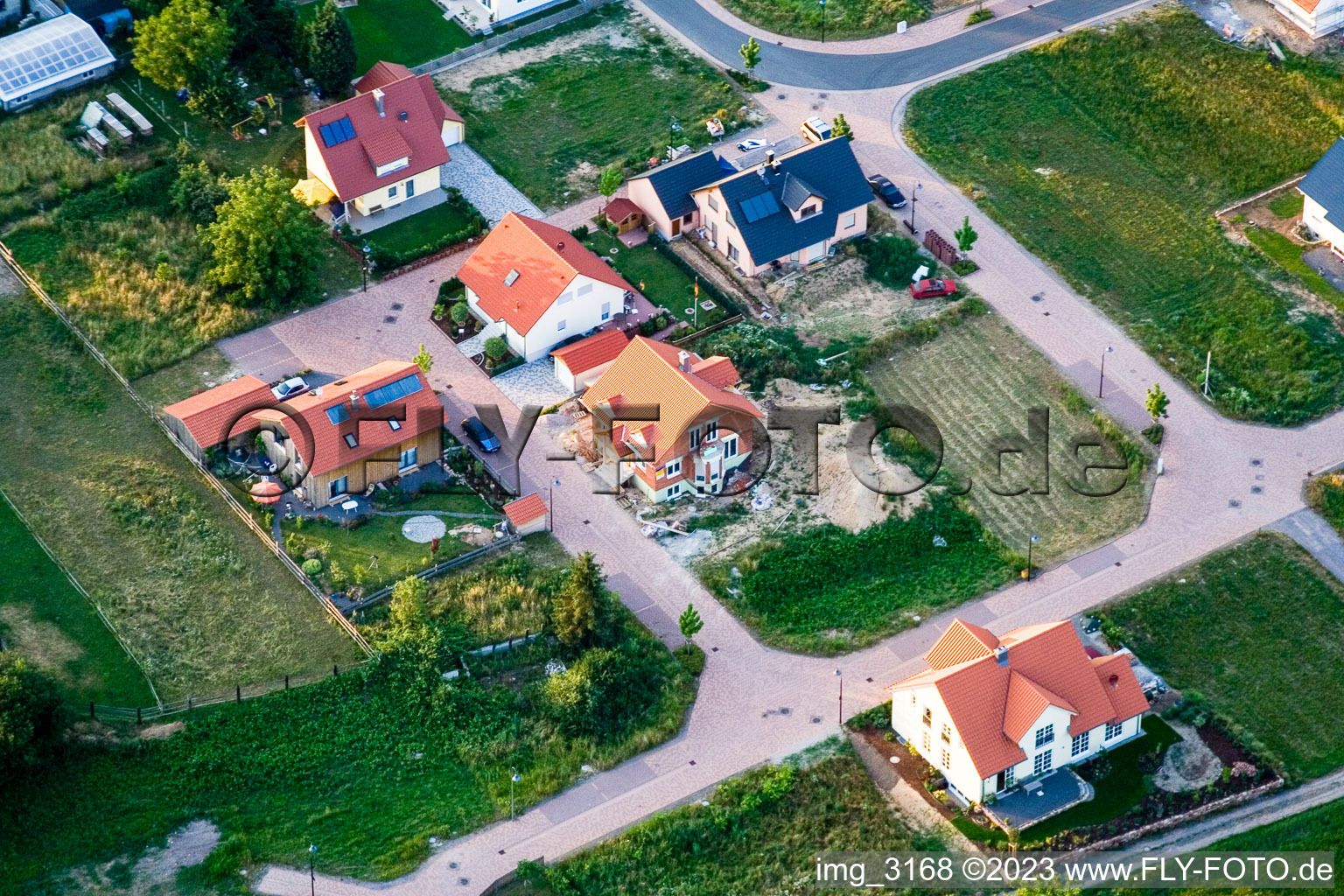 Steinfeld, im Bundesland Rheinland-Pfalz, Deutschland aus der Drohnenperspektive
