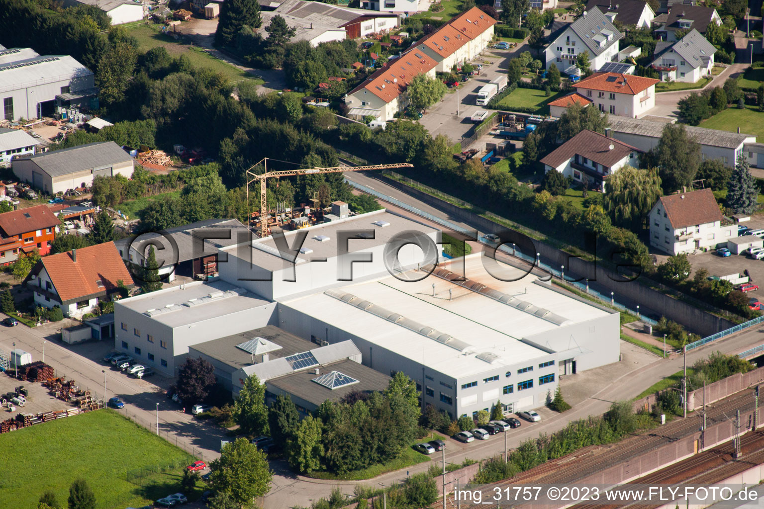 Ottersweier, elasto metall GmbH im Bundesland Baden-Württemberg, Deutschland