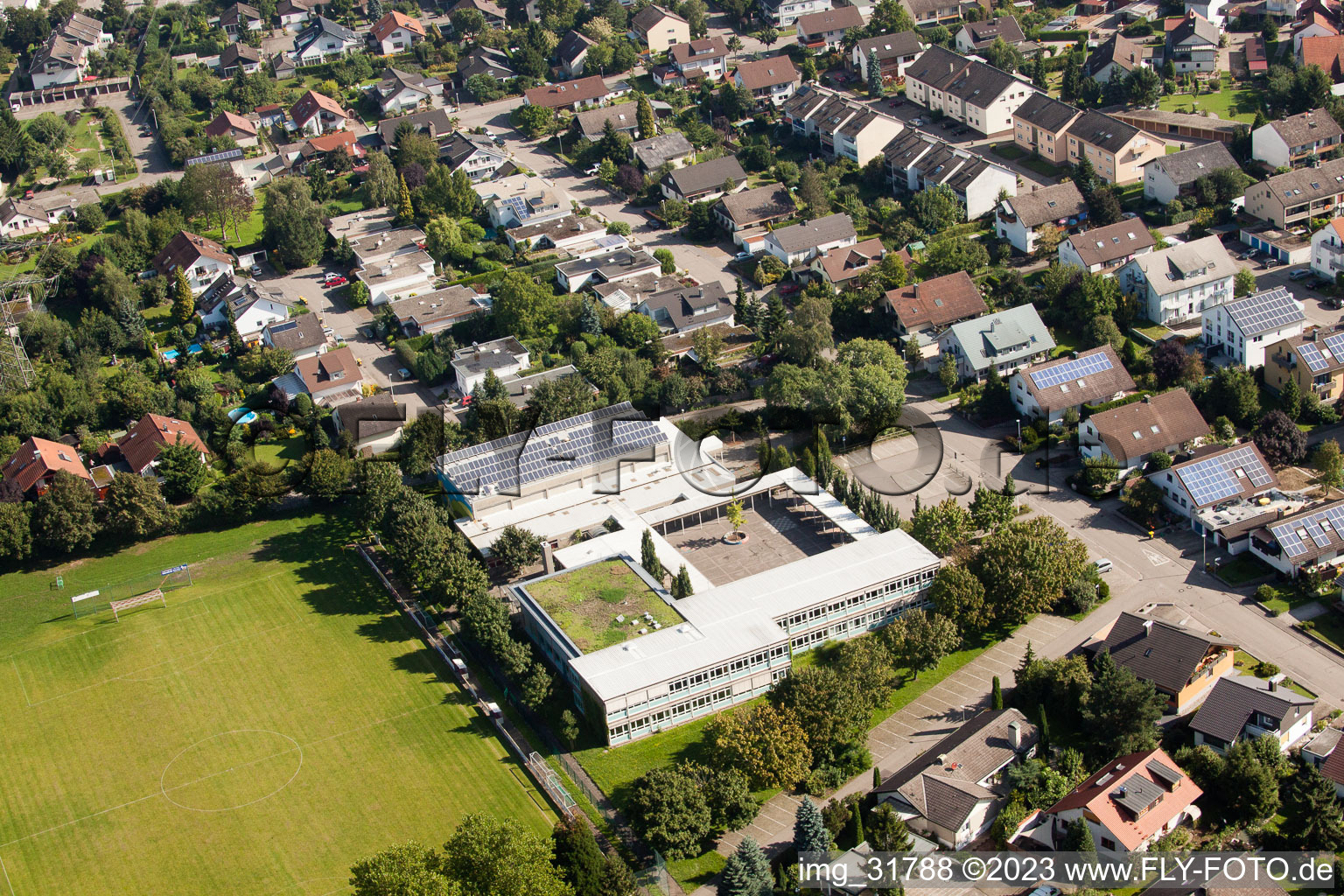 Vimbuch, Schule in Bühl im Bundesland Baden-Württemberg, Deutschland