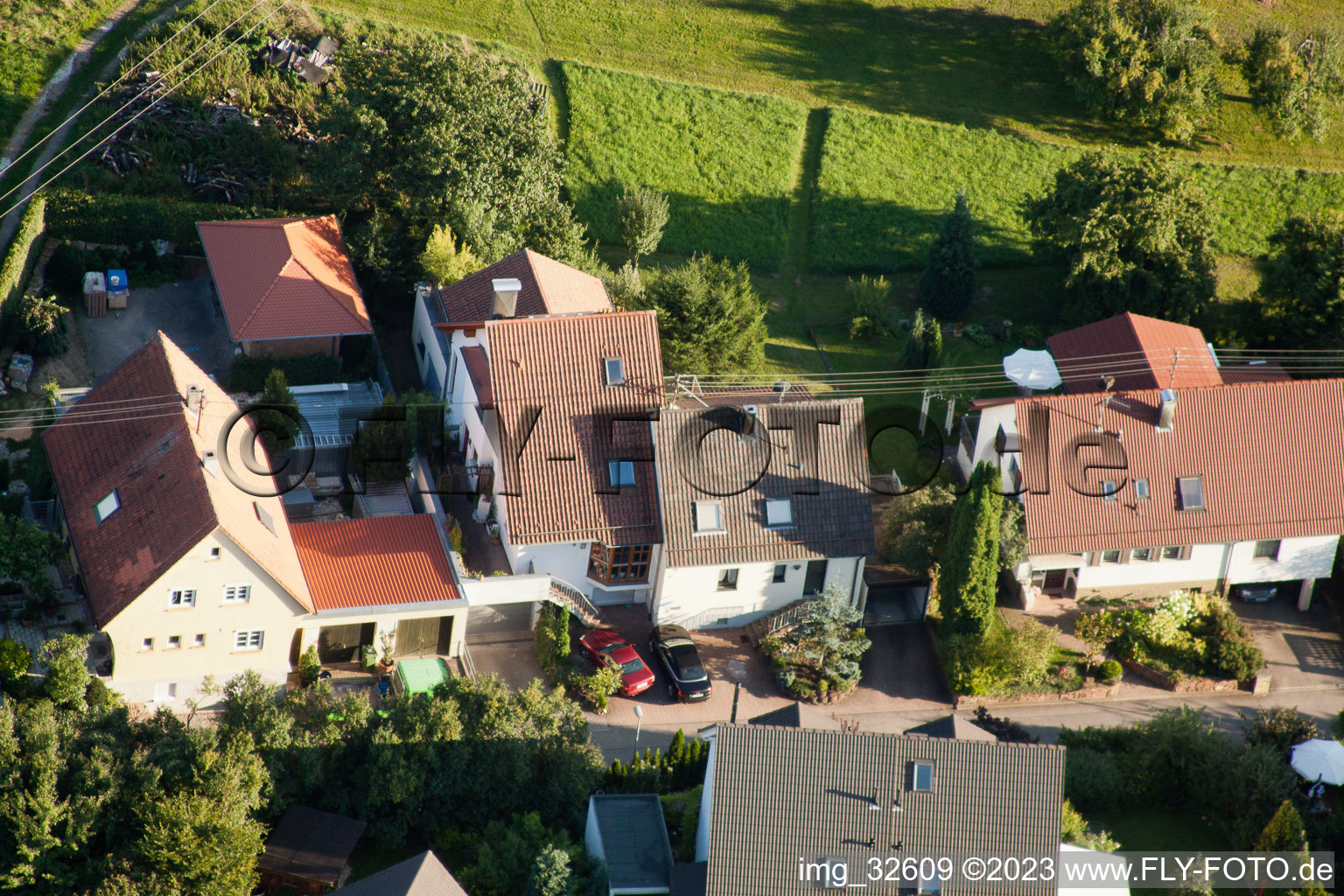 Gräfenhausen im Bundesland Baden-Württemberg, Deutschland aus der Luft betrachtet