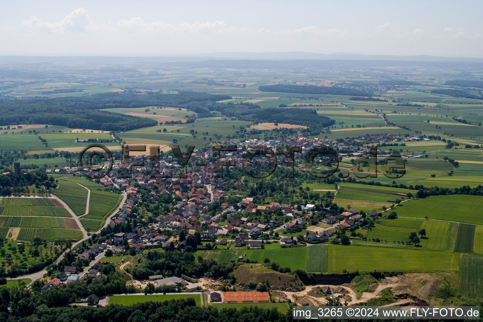 Ortsteil Weiler in Sinsheim im Bundesland Baden-Württemberg, Deutschland