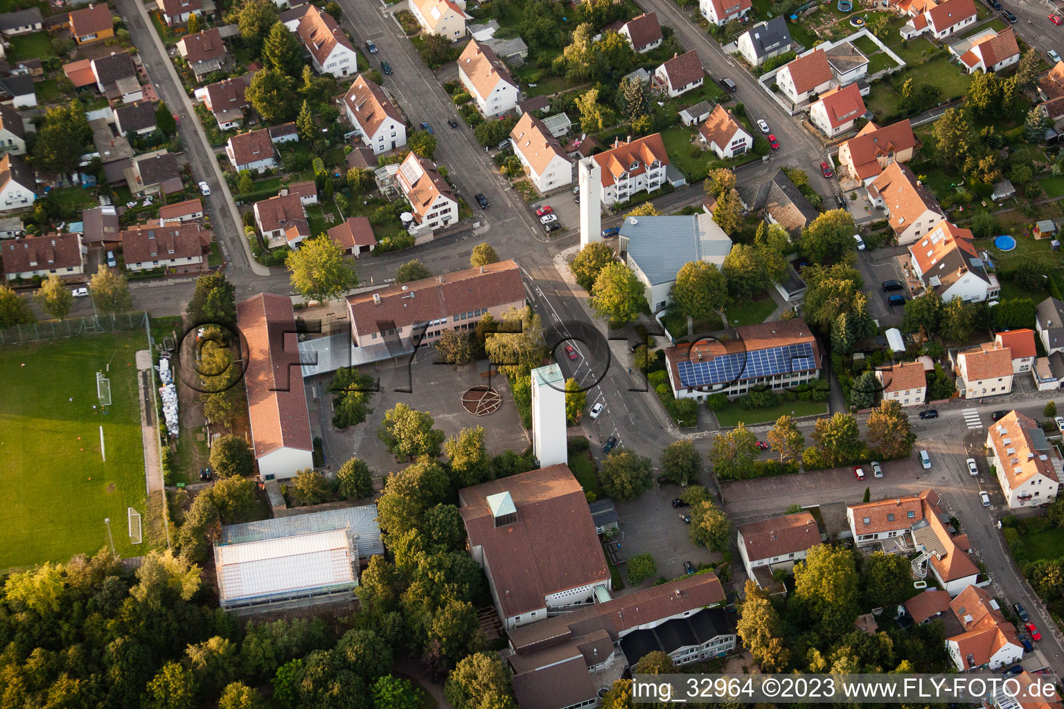 Luftbild von Landau-W, Wollmesheimer Höhe in Landau in der Pfalz im Bundesland Rheinland-Pfalz, Deutschland