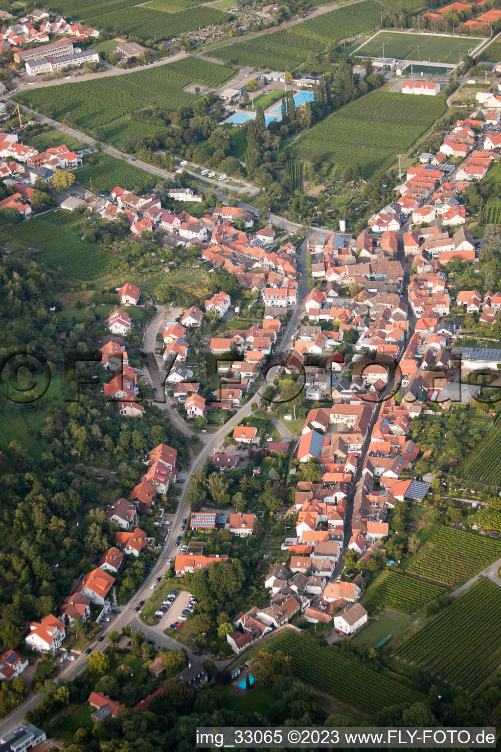 Unter-Hambach im Ortsteil Hambach an der Weinstraße in Neustadt an der Weinstraße im Bundesland Rheinland-Pfalz, Deutschland