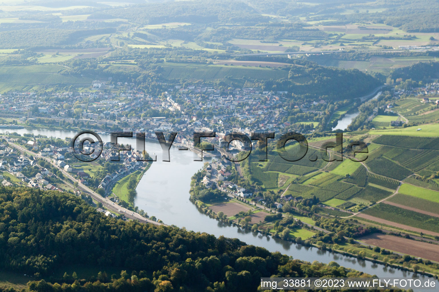 Wasserbillig im Bundesland Gréiwemaacher, Luxemburg