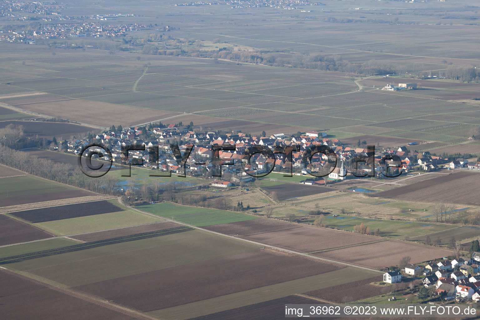 Luftaufnahme von Altdorf im Bundesland Rheinland-Pfalz, Deutschland