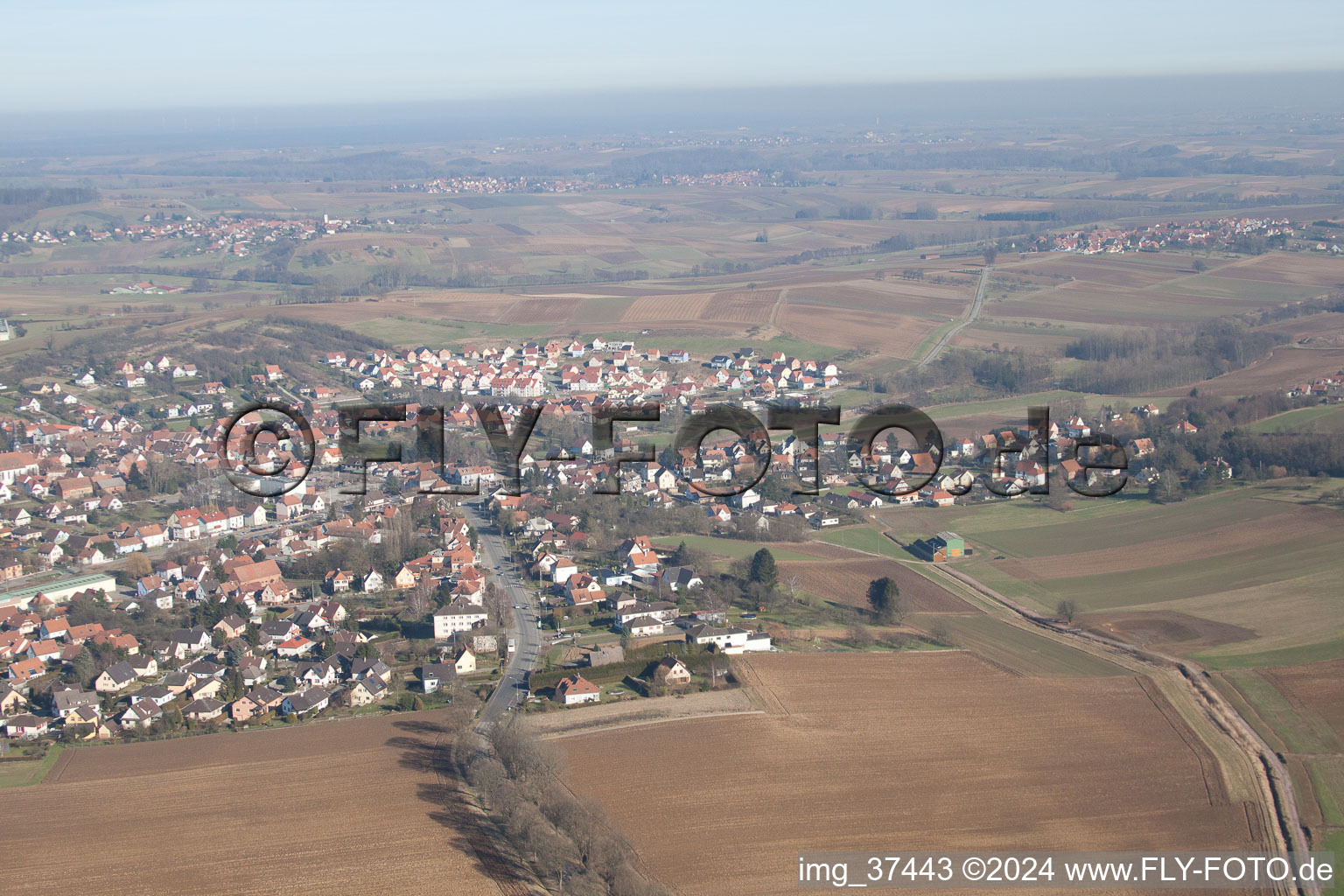 Soultz-sous-Forêts (Elsaß) im Bundesland Bas-Rhin, Frankreich