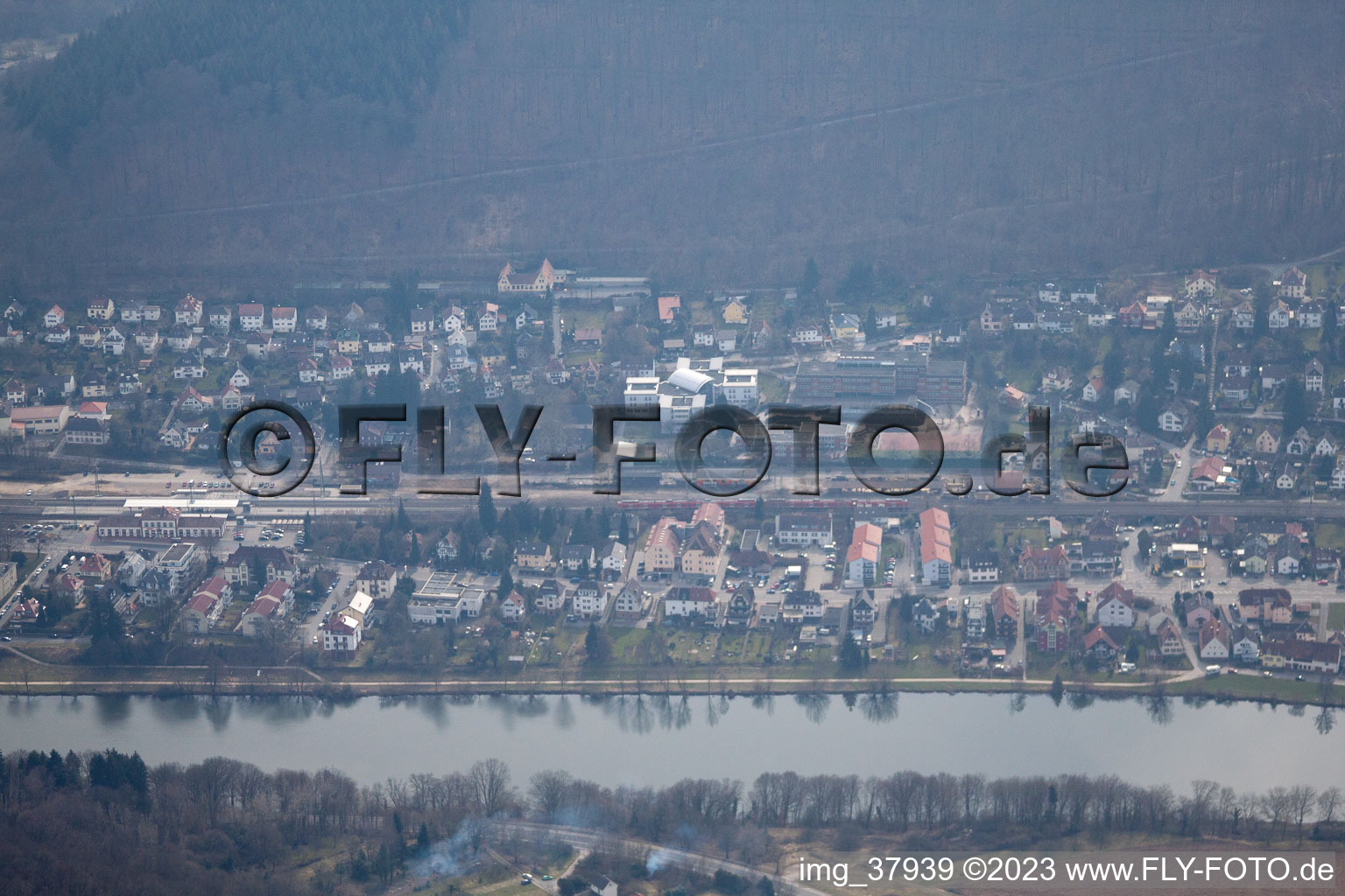 Ortsteil Schlierbach in Heidelberg im Bundesland Baden-Württemberg, Deutschland von oben gesehen