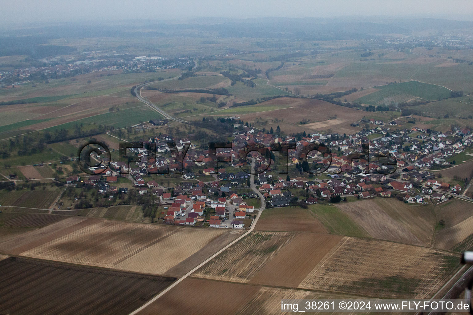 Großvillars im Bundesland Baden-Württemberg, Deutschland