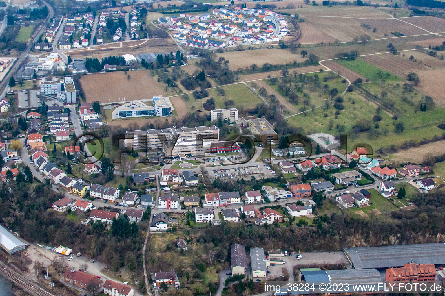Rechbergklinik in Bretten im Bundesland Baden-Württemberg, Deutschland
