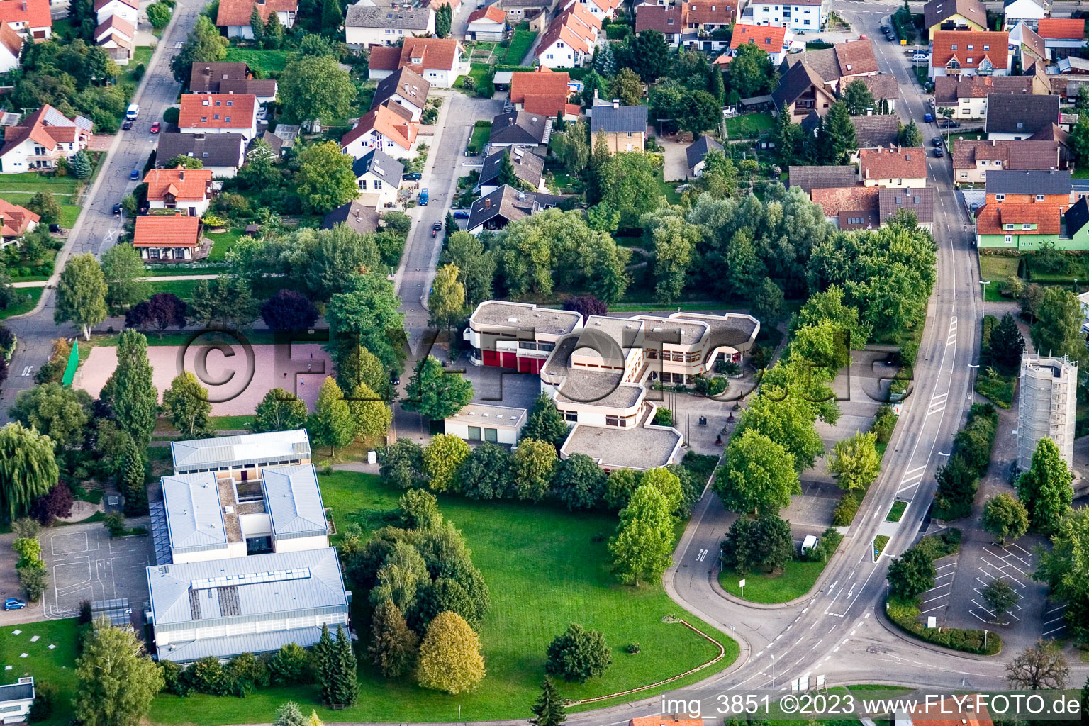 Steinmauern im Bundesland Baden-Württemberg, Deutschland aus der Luft betrachtet