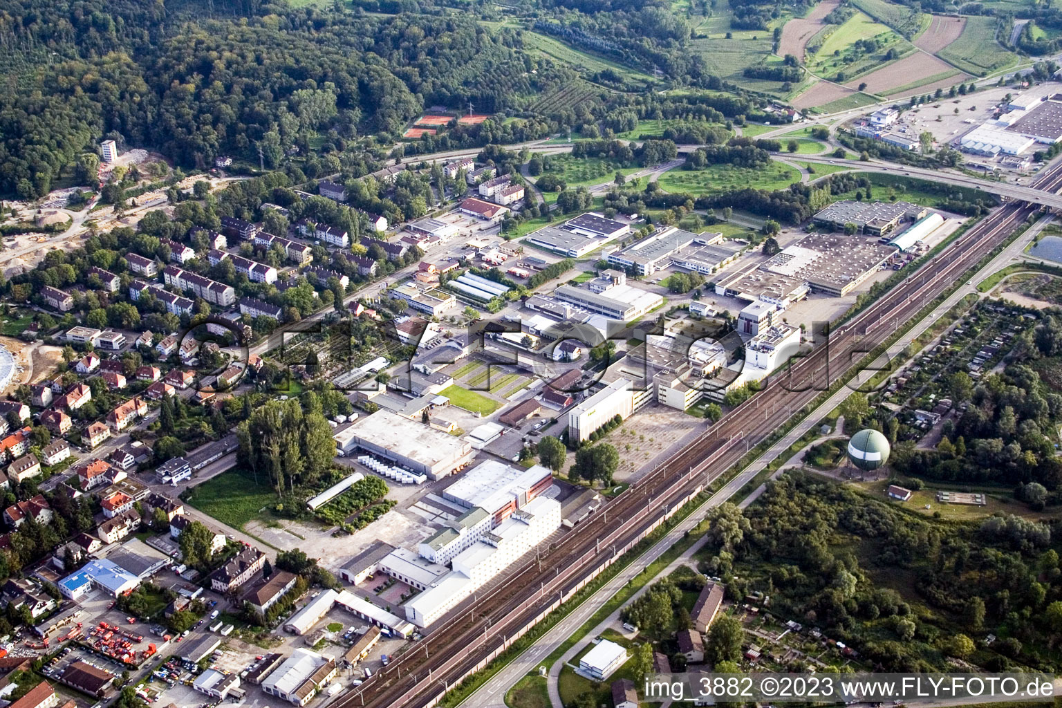 Heel Arzneimittel im Ortsteil Oos in Baden-Baden im Bundesland Baden-Württemberg, Deutschland