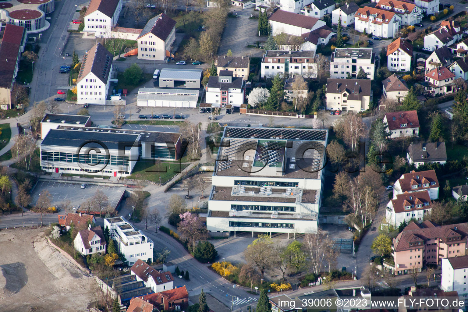Johannes-Kepler-Gymnasium, Lindenstr in Leonberg im Bundesland Baden-Württemberg, Deutschland