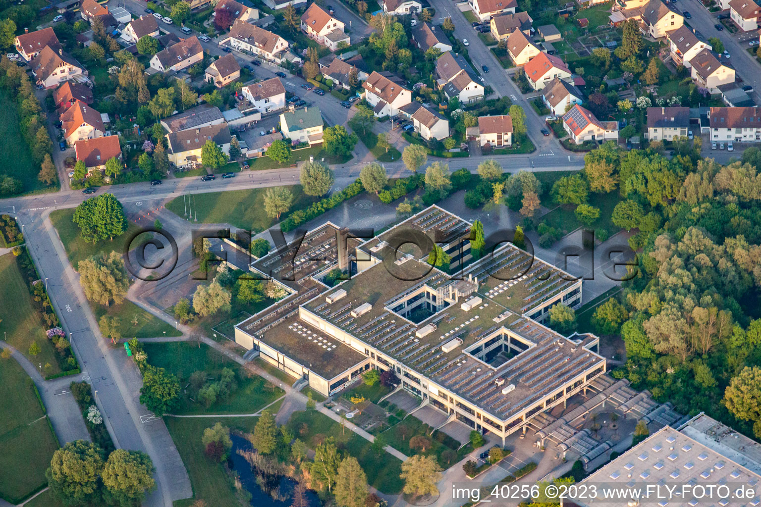 Realschule Rheinstetten im Ortsteil Mörsch im Bundesland Baden-Württemberg, Deutschland