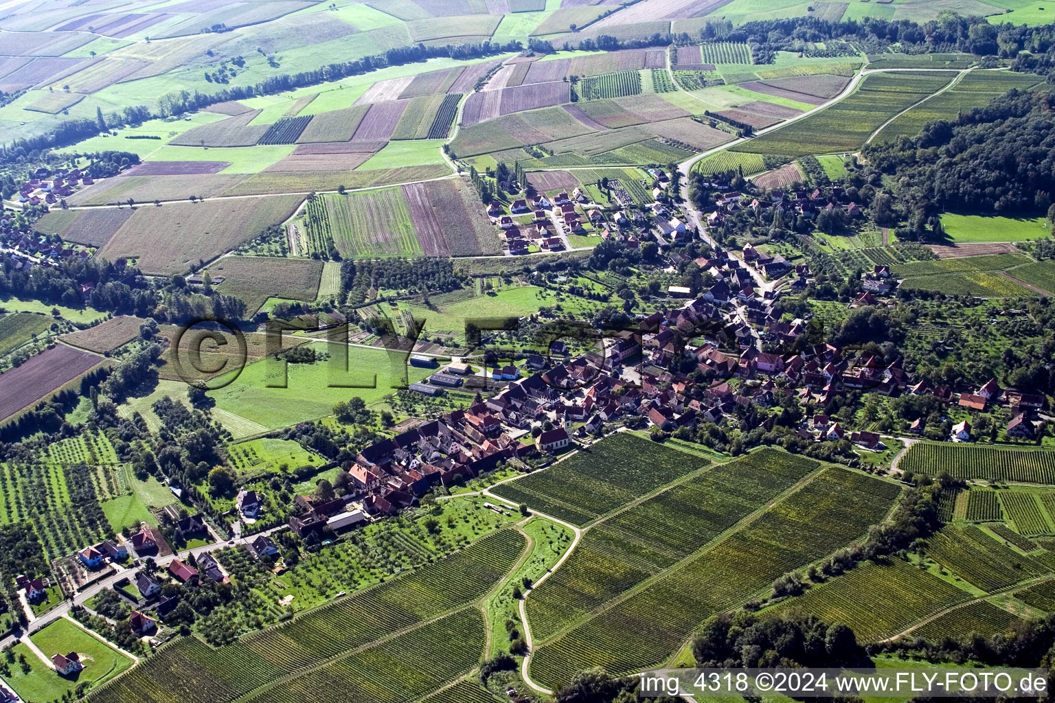 Rott bei Wissembourg im Bundesland Bas-Rhin, Frankreich