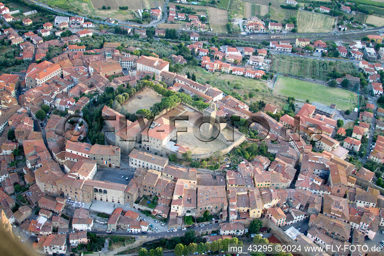 Castiglion Fiorentino im Bundesland Toscana, Italien