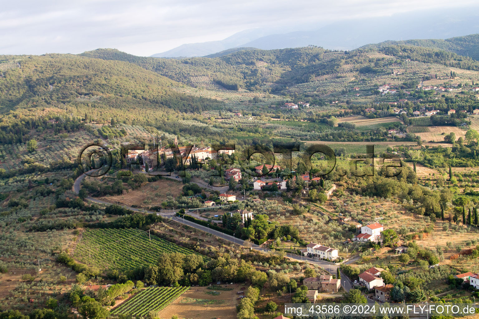 Viciomaggio im Bundesland Toscana, Italien