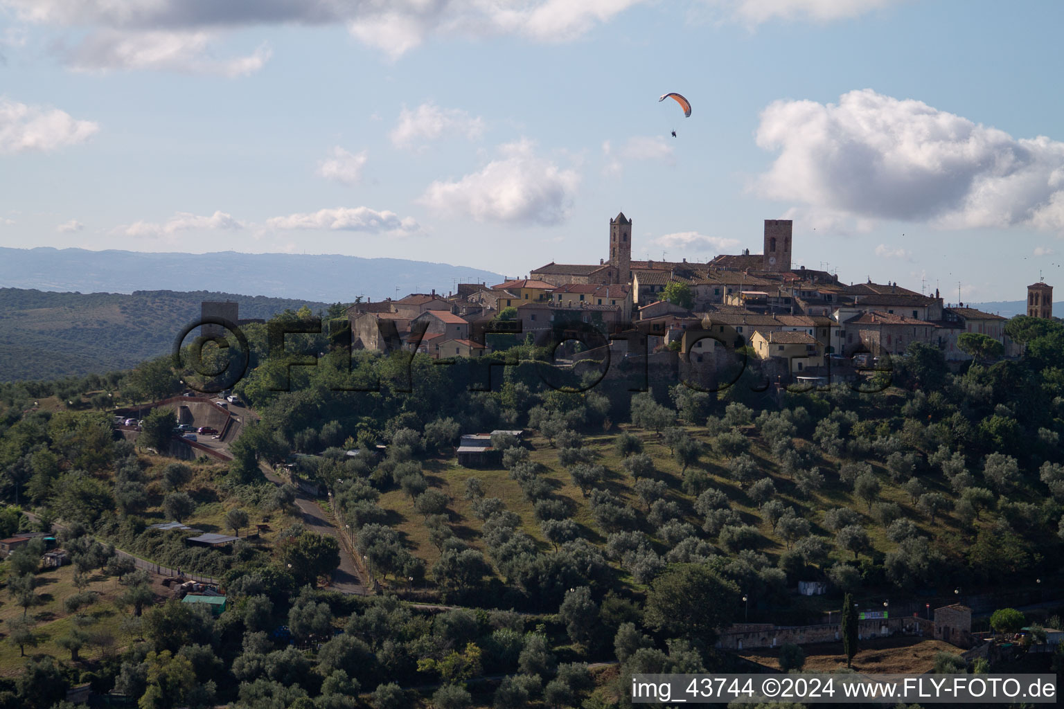 Montepescali im Bundesland Toscana, Italien