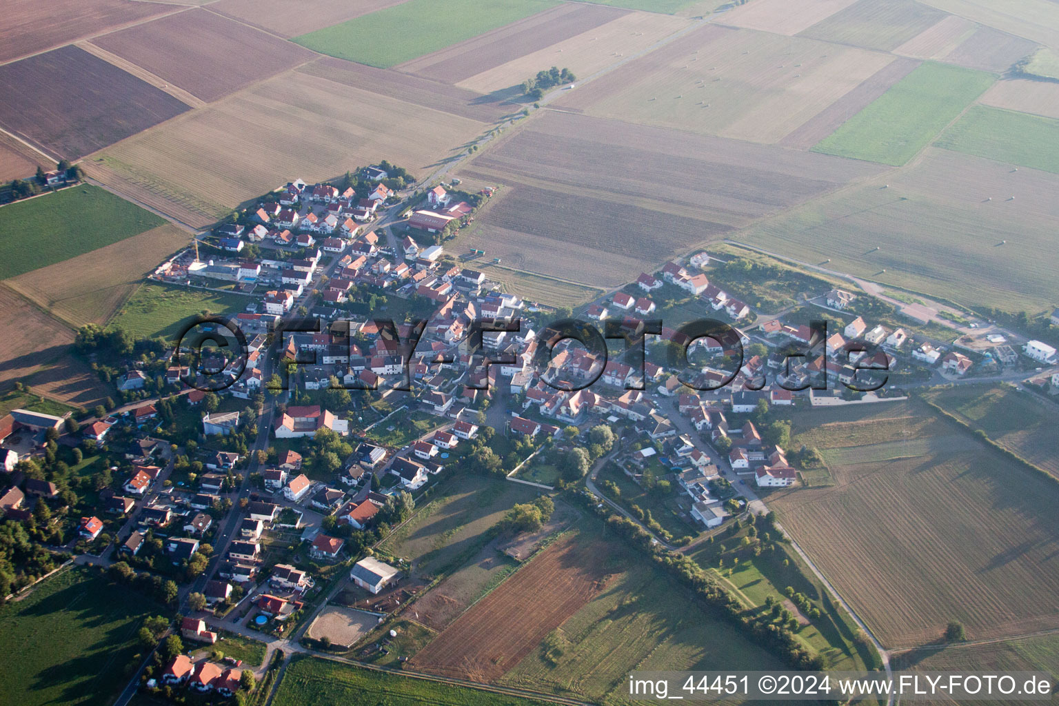 Quirnheim im Bundesland Rheinland-Pfalz, Deutschland von oben gesehen