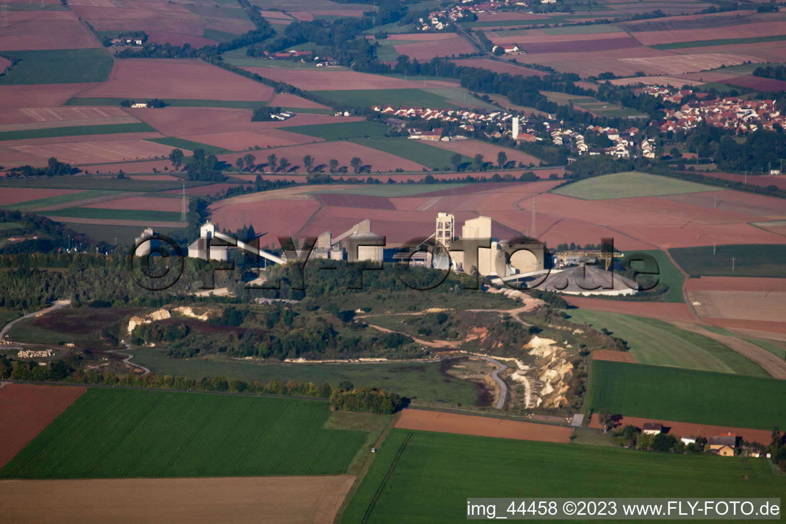 Luftbild von Rüssingen im Bundesland Rheinland-Pfalz, Deutschland
