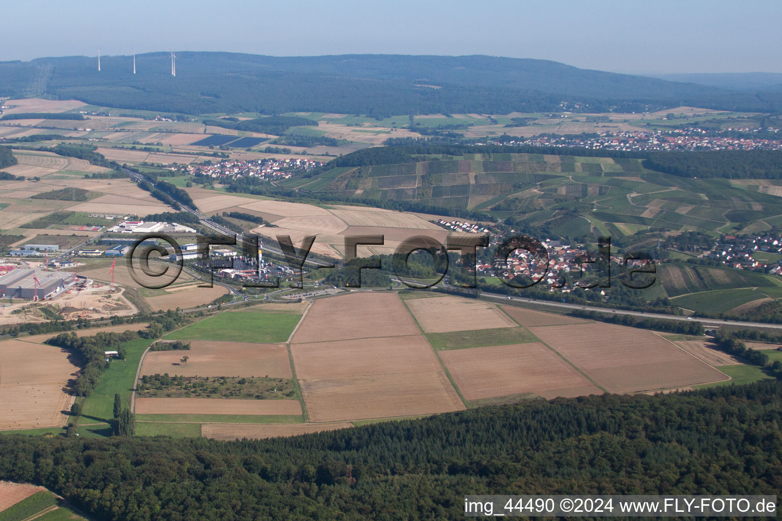 Waldlaubersheim im Bundesland Rheinland-Pfalz, Deutschland