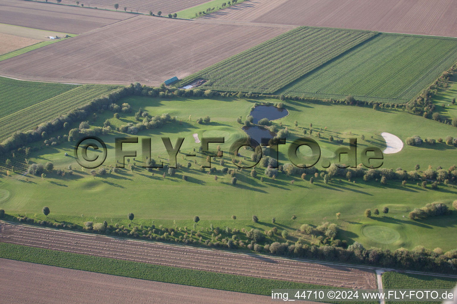 Luftaufnahme von Mönchengladbach, Golfclub Mönchengladbach-Wanlo e.V im Bundesland Nordrhein-Westfalen, Deutschland