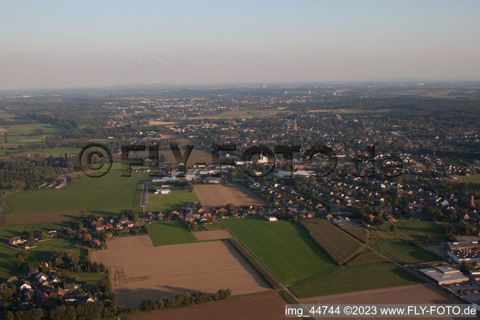 Luftbild von Grefrath im Bundesland Nordrhein-Westfalen, Deutschland