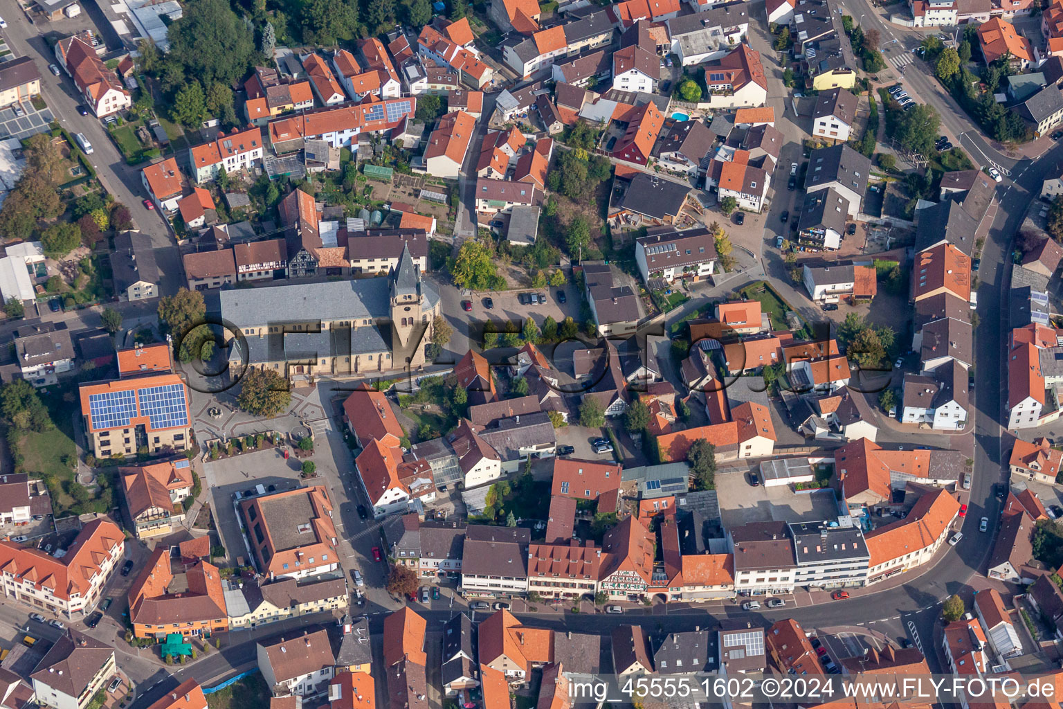 St. Cäcilia in Östringen im Bundesland Baden-Württemberg, Deutschland