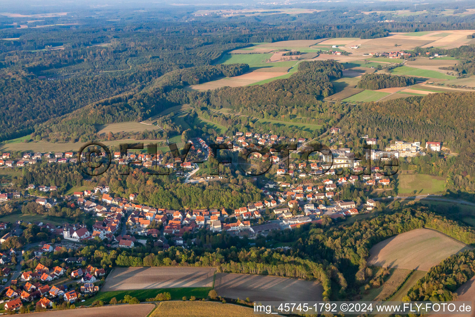 Luftbild von Heiligenstadt in Oberfranken im Bundesland Bayern, Deutschland
