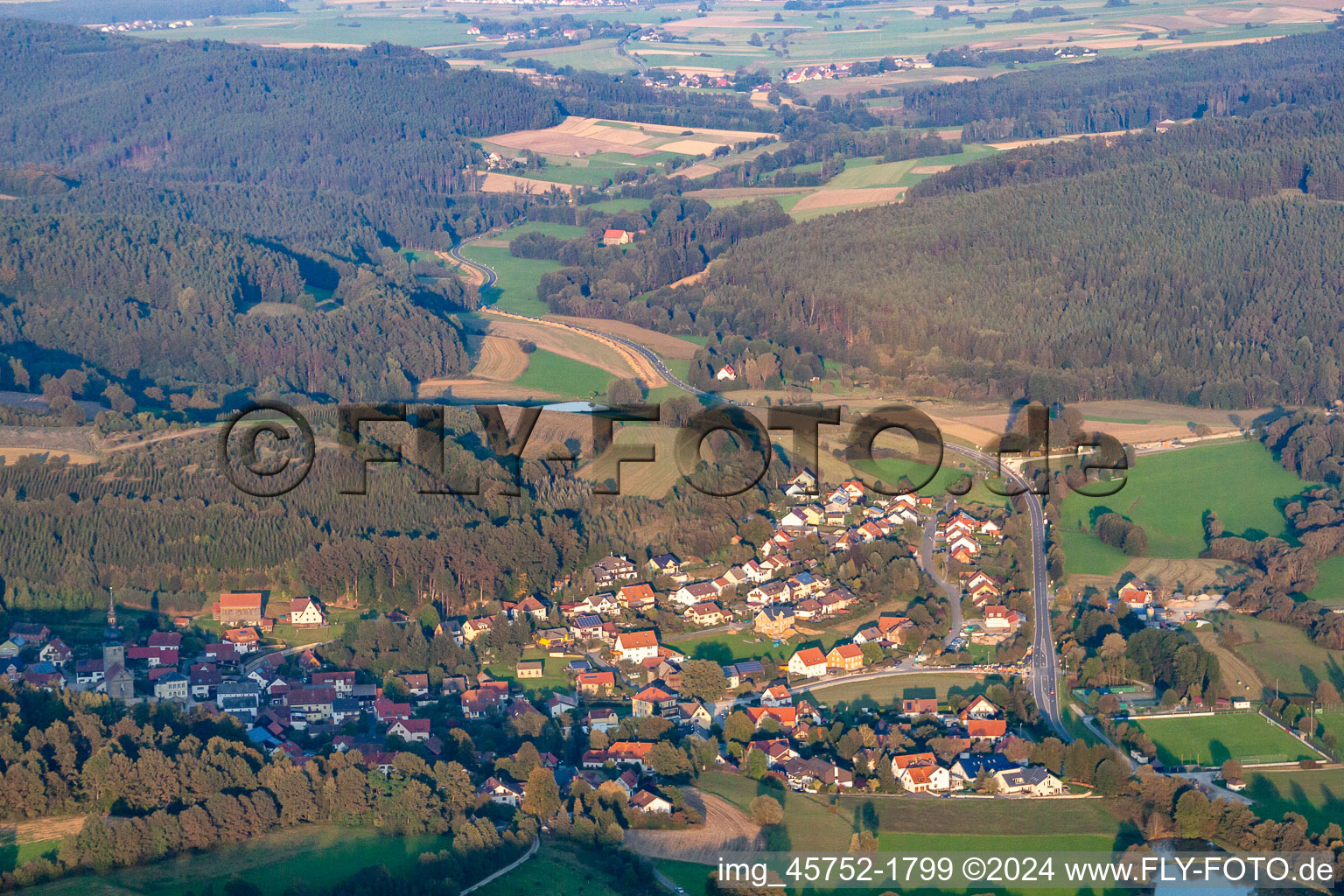 Ortsteil Obernsees in Mistelgau im Bundesland Bayern, Deutschland