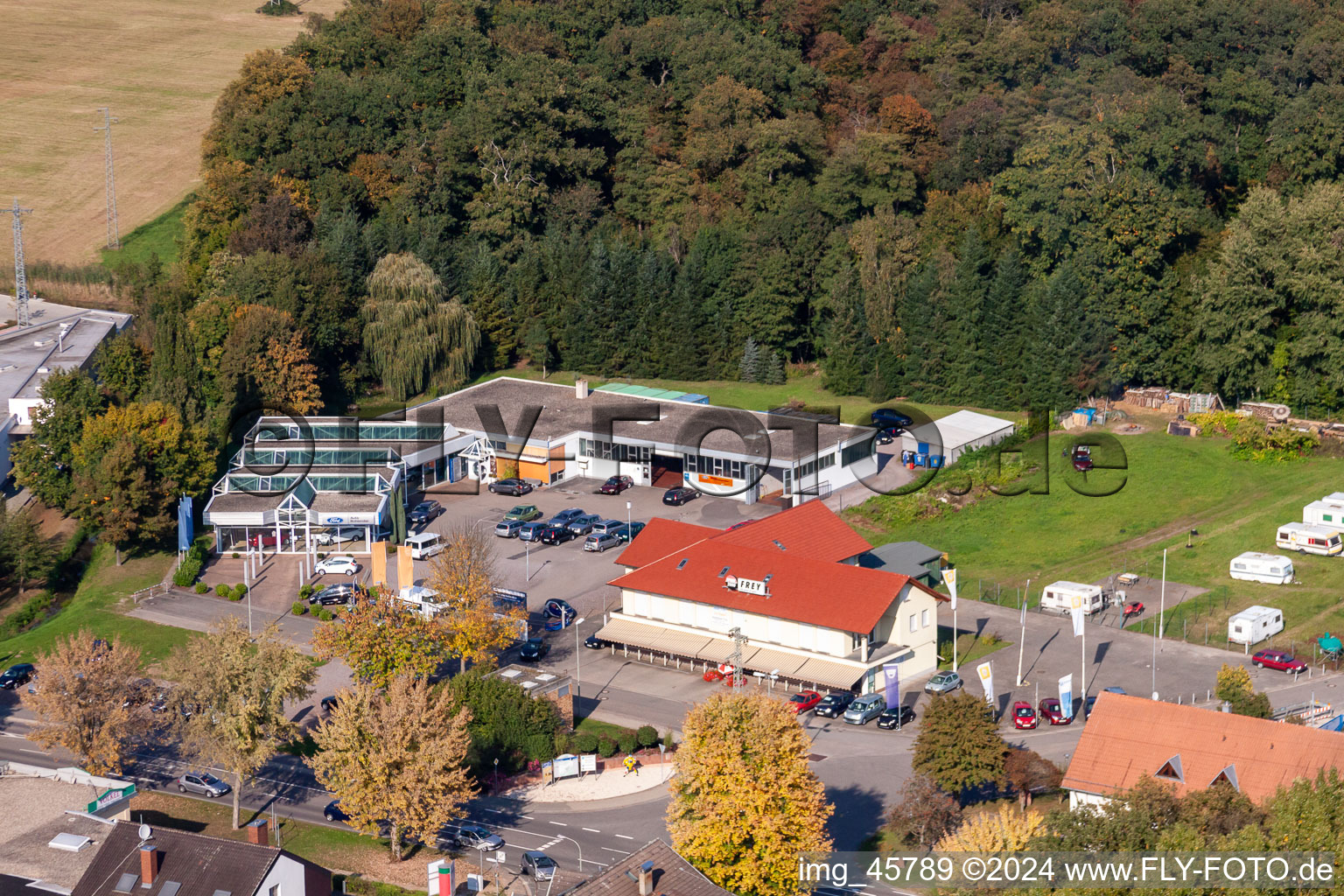 Sport Frey und Ford-Autohaus Bolender in Kandel im Bundesland Rheinland-Pfalz, Deutschland