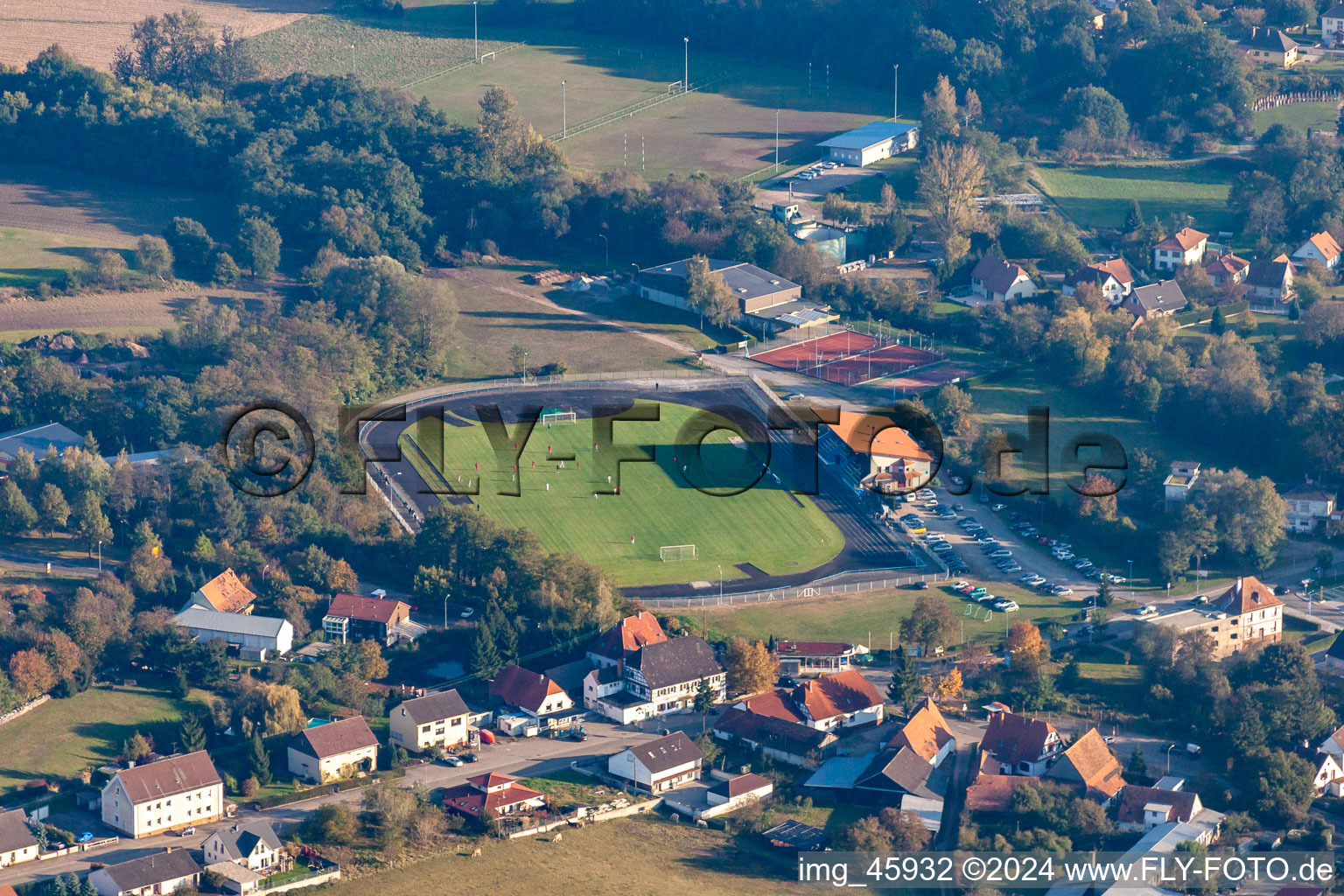 TC Louterbourg im Ortsteil Neulauterburg in Lauterbourg im Bundesland Bas-Rhin, Frankreich