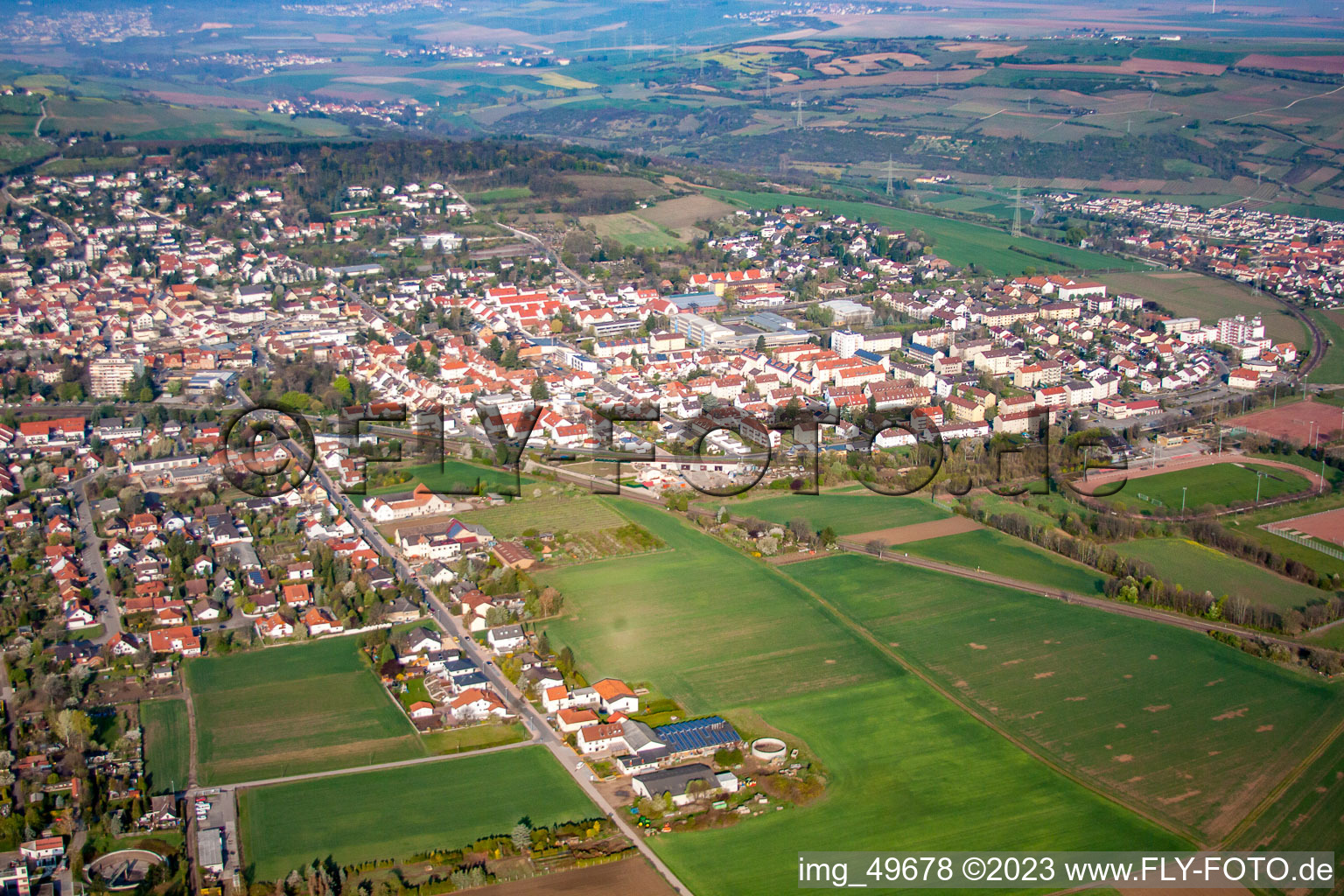Grünstadt-Nord im Bundesland Rheinland-Pfalz, Deutschland