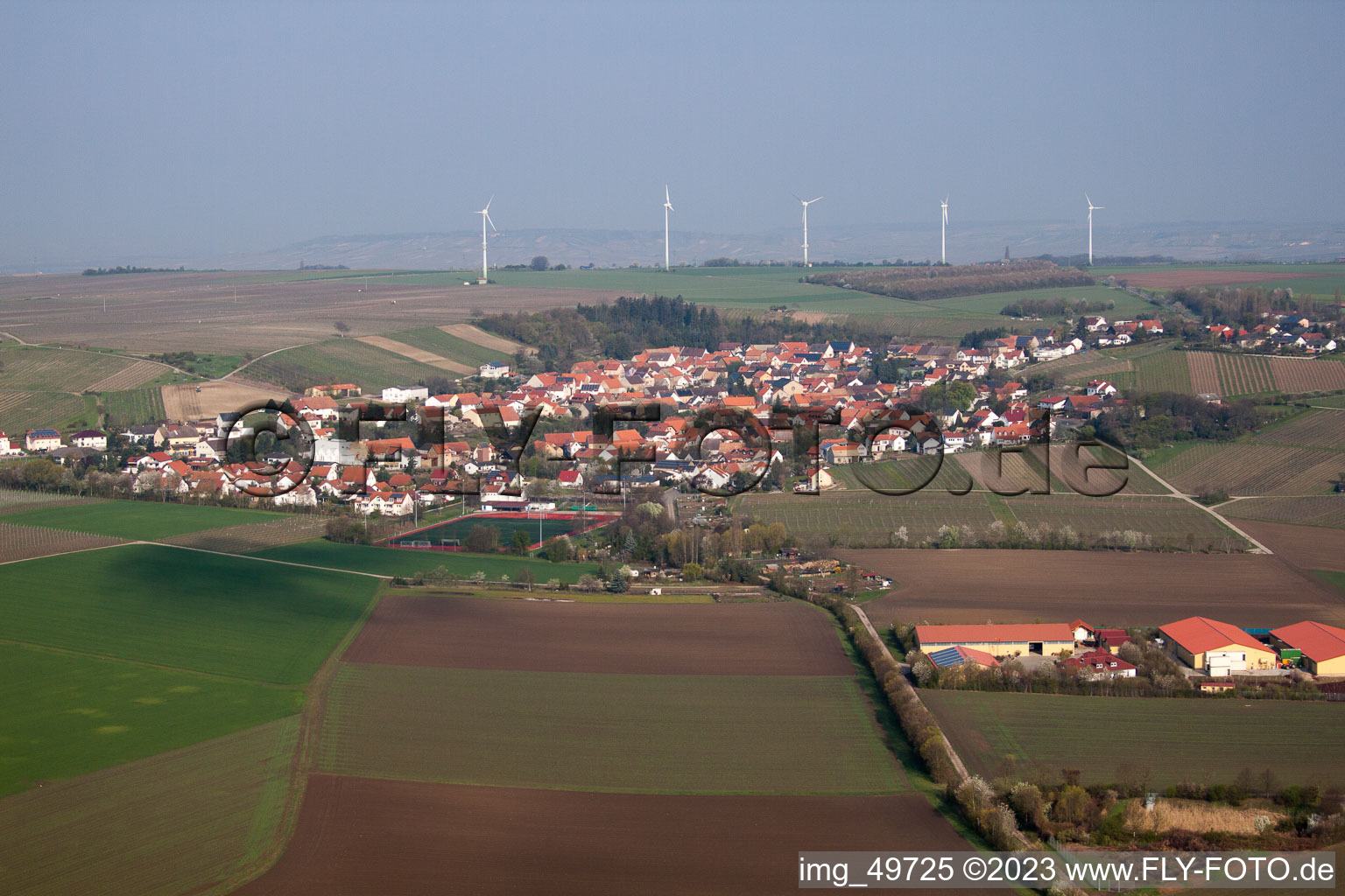 Biebelnheim im Bundesland Rheinland-Pfalz, Deutschland