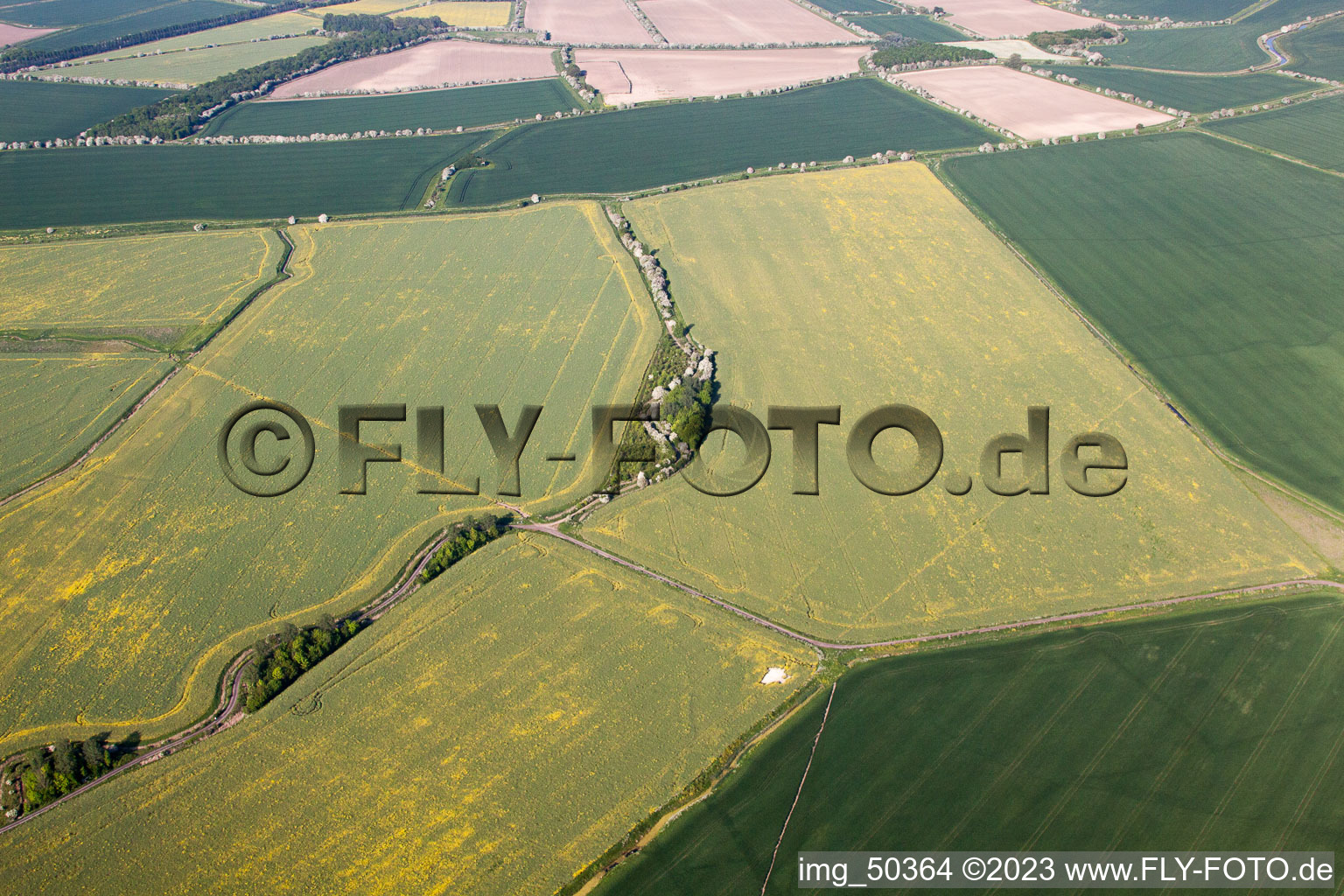 Luftaufnahme von Chislet im Bundesland England, Großbritanien
