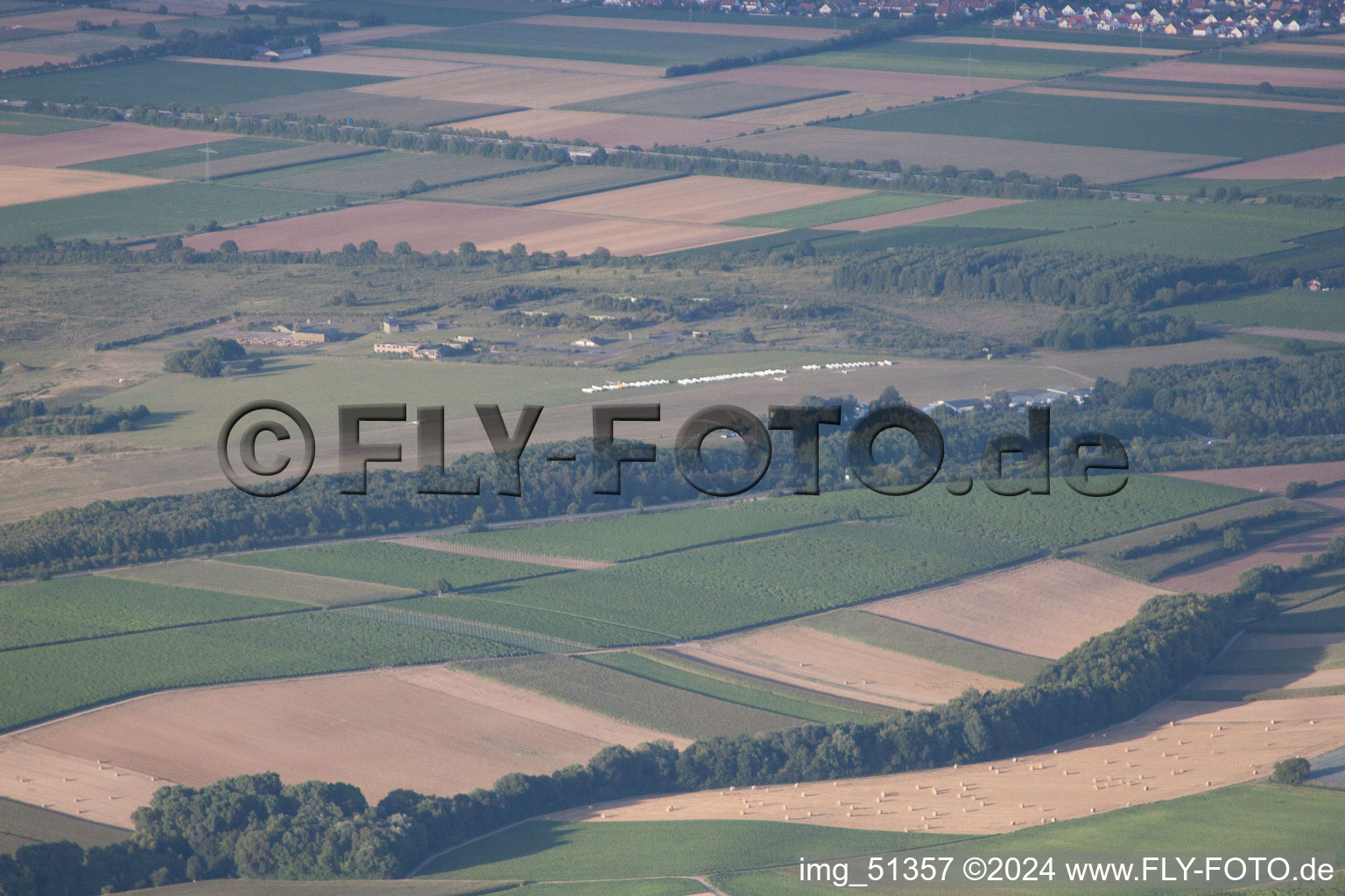 Segelfluggelände Ebenberg in Landau in der Pfalz im Bundesland Rheinland-Pfalz, Deutschland