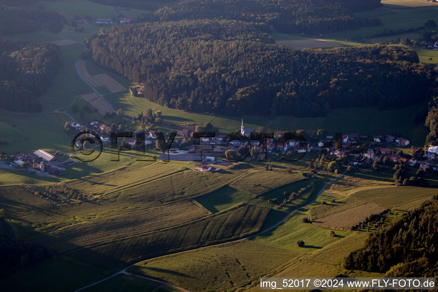 Luftbild von Hartenrod im Bundesland Hessen, Deutschland