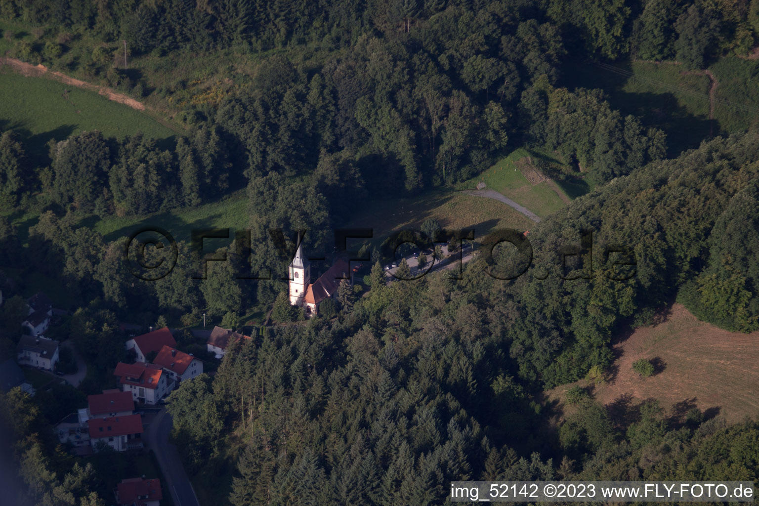 Luftaufnahme von Ritschweier im Bundesland Baden-Württemberg, Deutschland