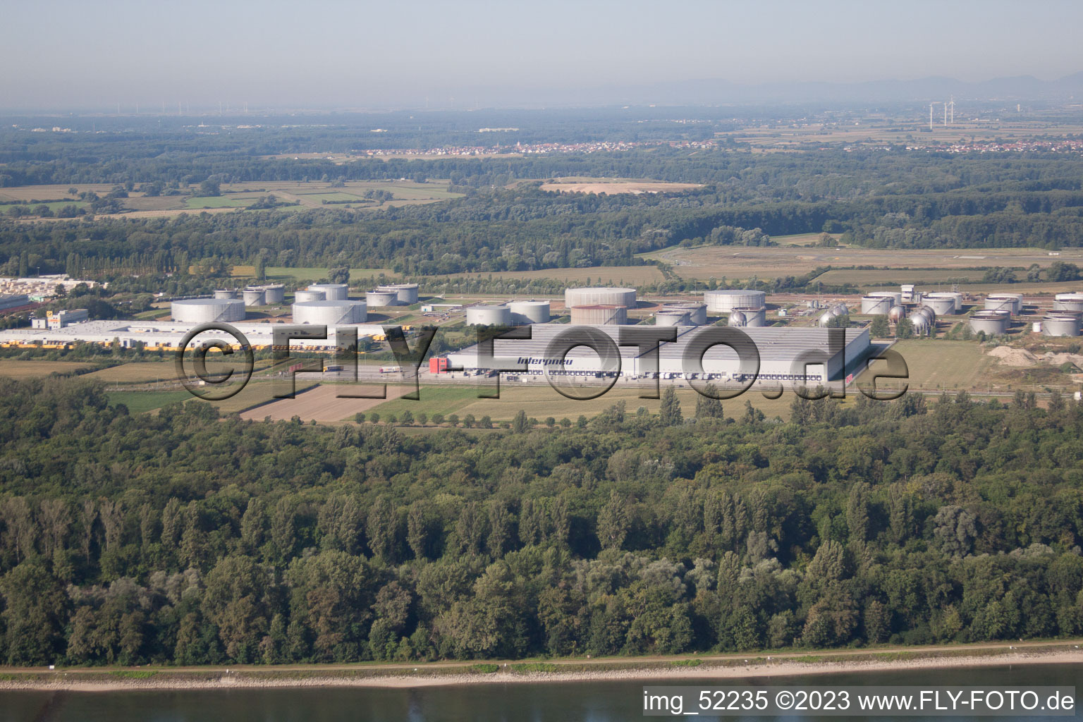 Speyer Industriegebiet Süd im Bundesland Rheinland-Pfalz, Deutschland aus der Vogelperspektive