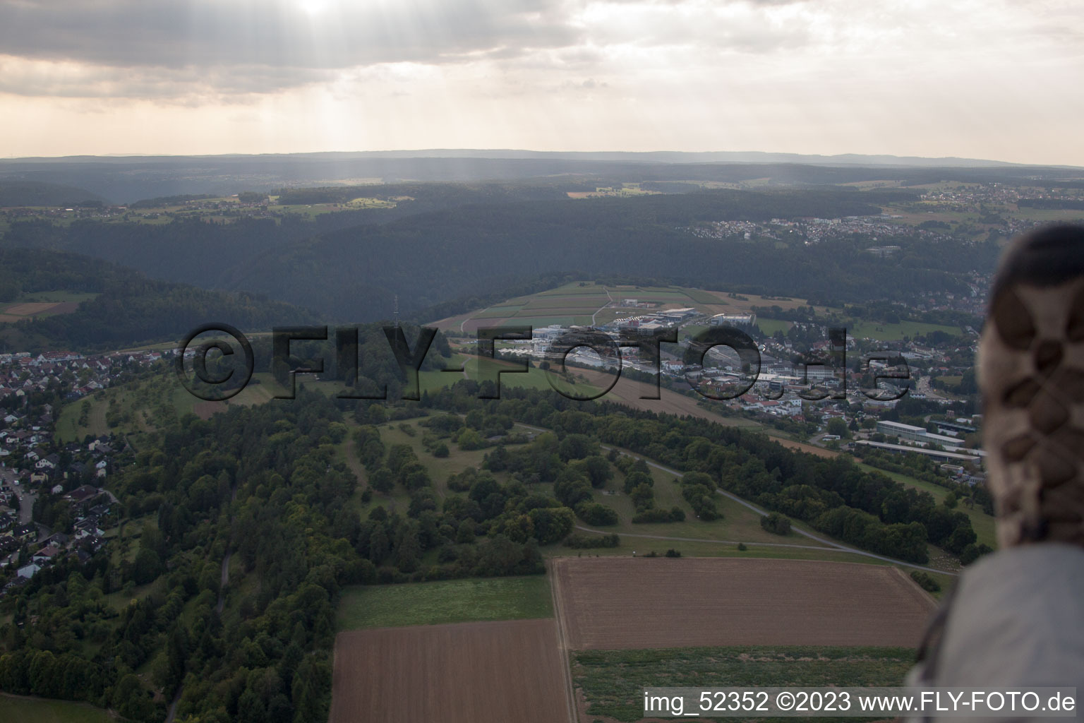 Calw-Stammheim, von Osten im Bundesland Baden-Württemberg, Deutschland