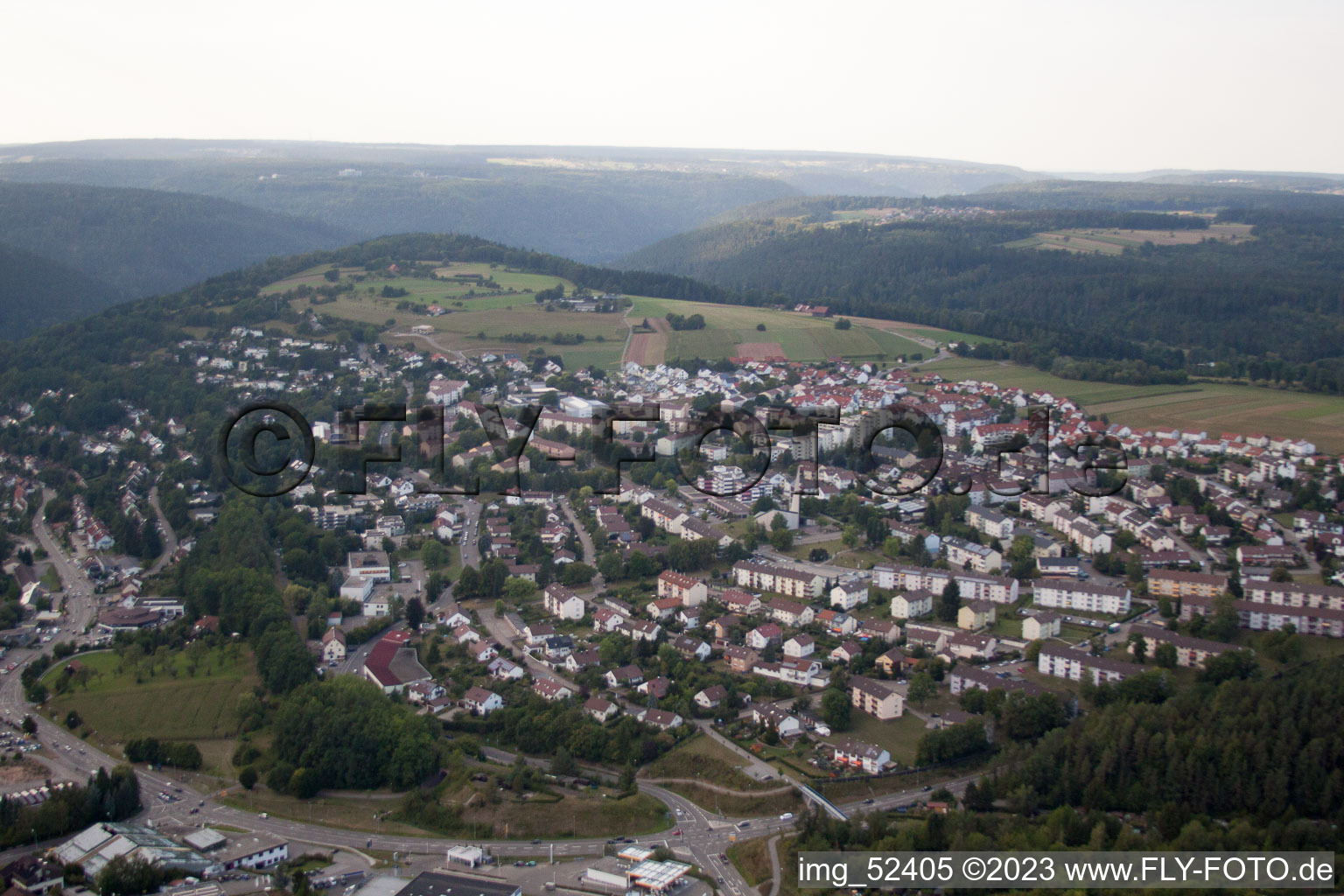 Luftbild von Calw-Stammheim im Bundesland Baden-Württemberg, Deutschland