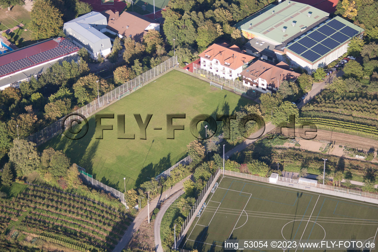 Luftbild von Steinbach, Südbadische Sportschule im Bundesland Baden-Württemberg, Deutschland