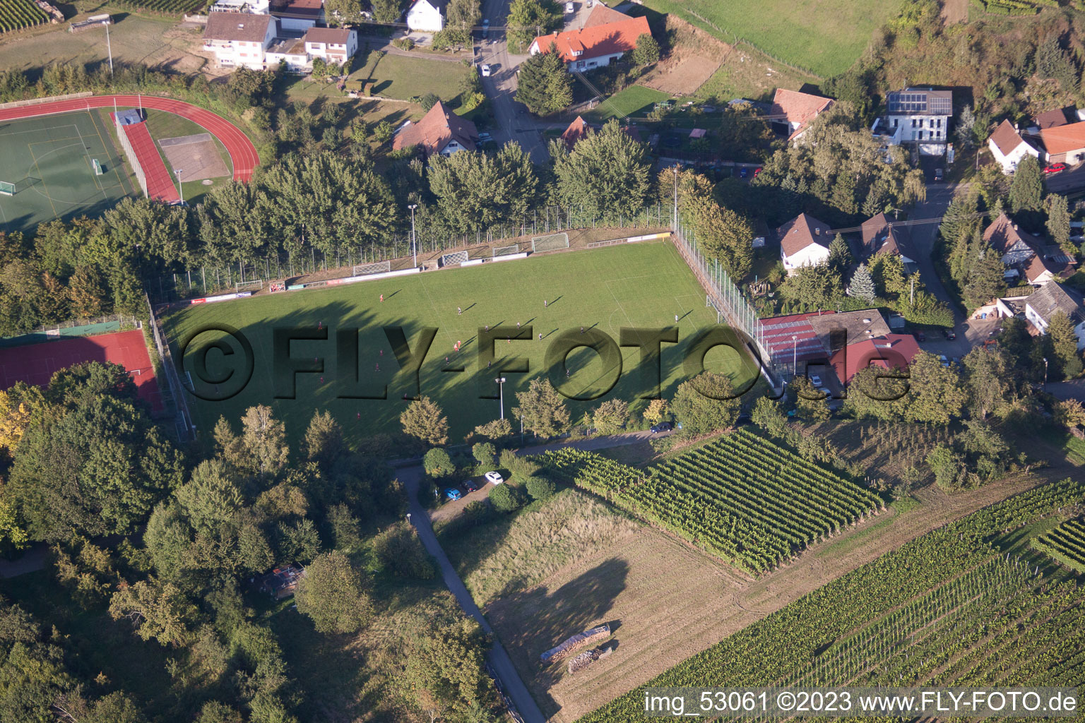 Luftaufnahme von Steinbach, Südbadische Sportschule im Bundesland Baden-Württemberg, Deutschland