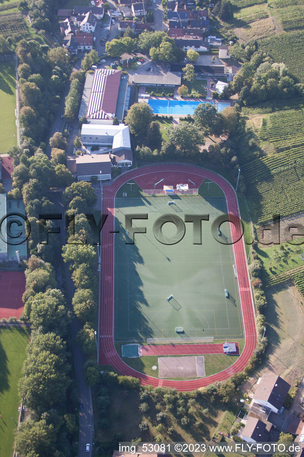 Steinbach, Südbadische Sportschule im Bundesland Baden-Württemberg, Deutschland aus der Luft