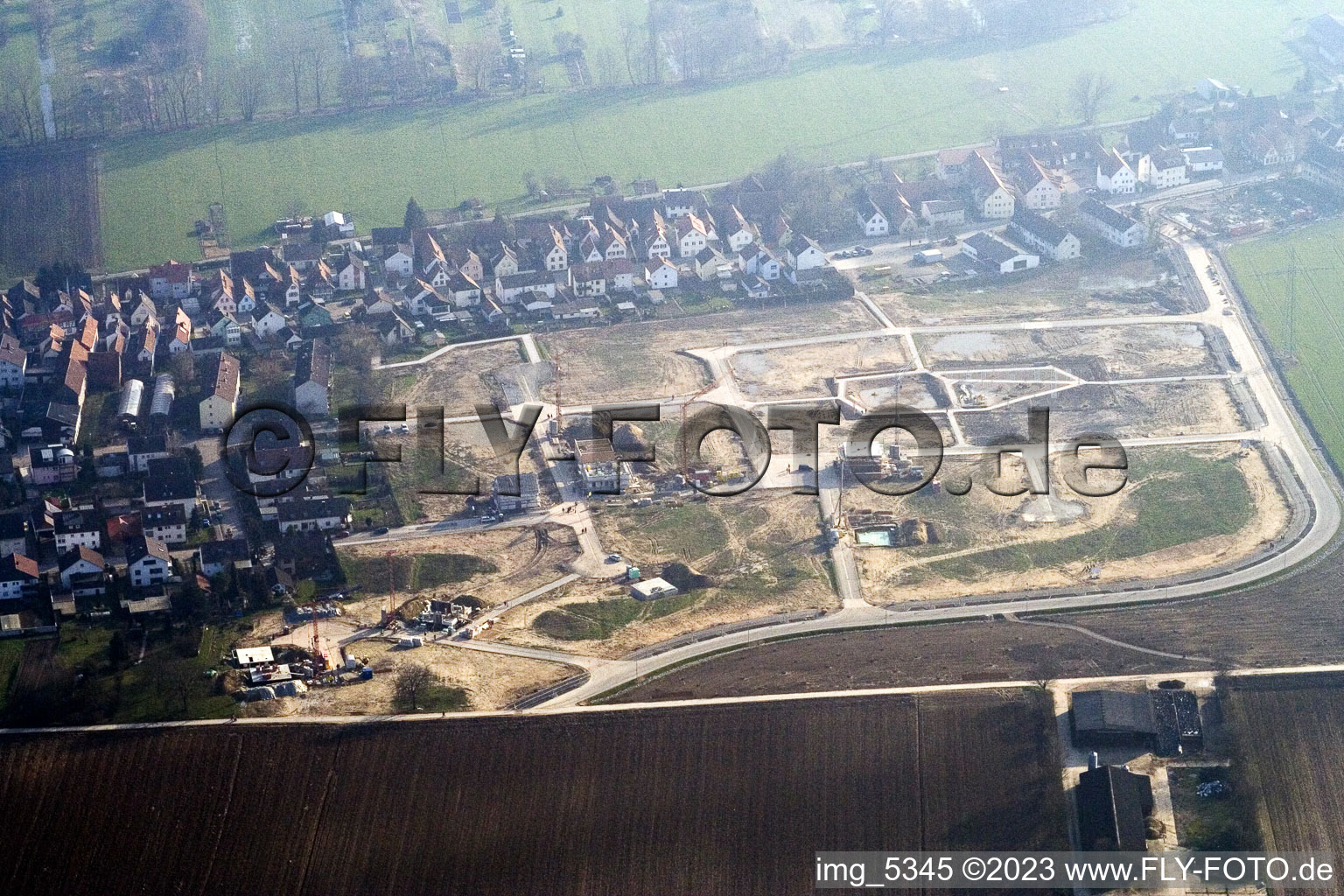 Schrägluftbild von Kandel Höhenweg im Bundesland Rheinland-Pfalz, Deutschland