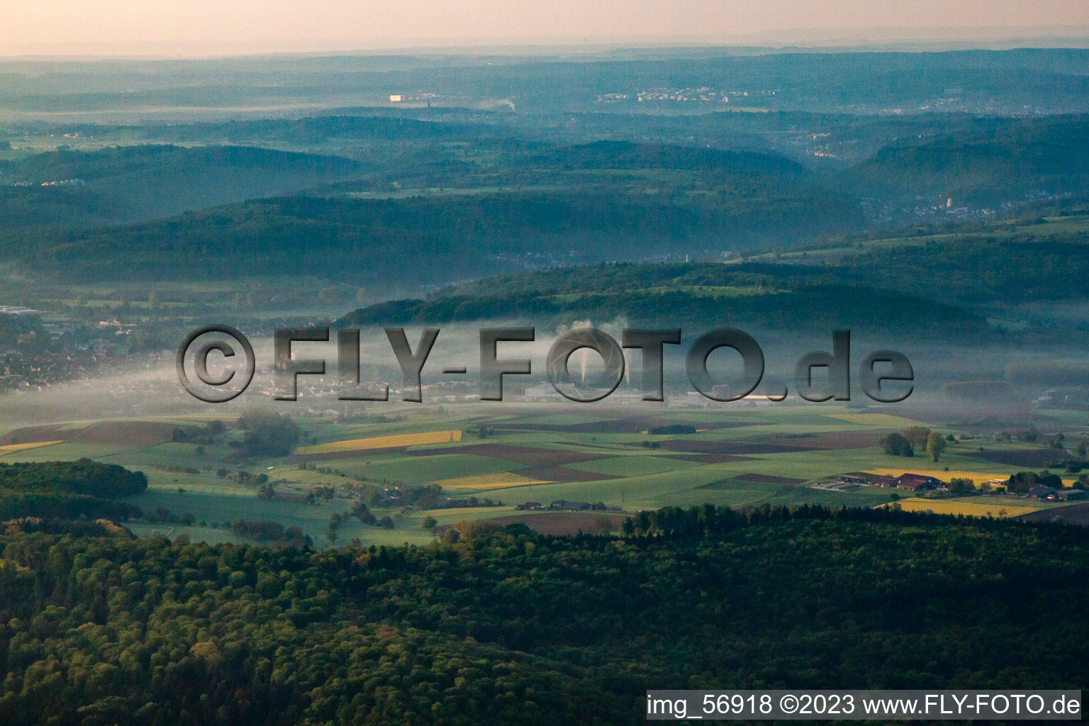 Luftaufnahme von OPTERRA Wössingen in Walzbachtal im Bundesland Baden-Württemberg, Deutschland