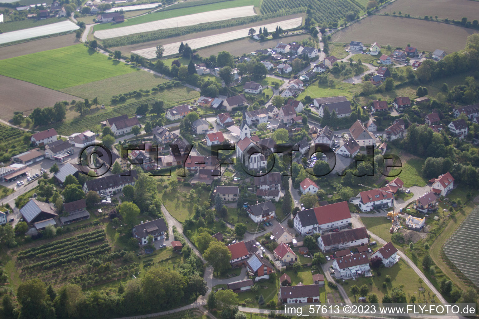 Luftaufnahme von Lippertsreute im Bundesland Baden-Württemberg, Deutschland