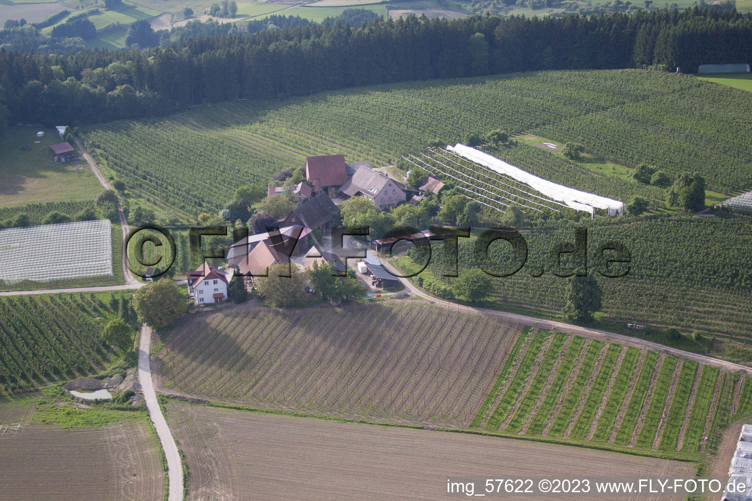 Luftaufnahme von Gailhöfe im Bundesland Baden-Württemberg, Deutschland