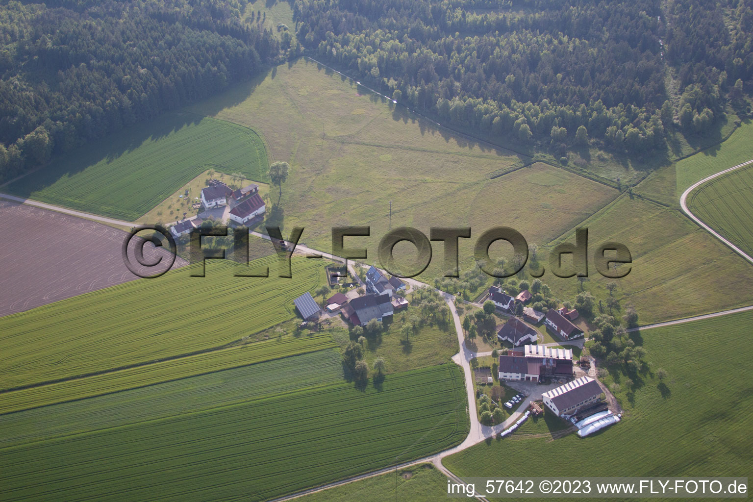 Luftaufnahme von Roth im Bundesland Baden-Württemberg, Deutschland