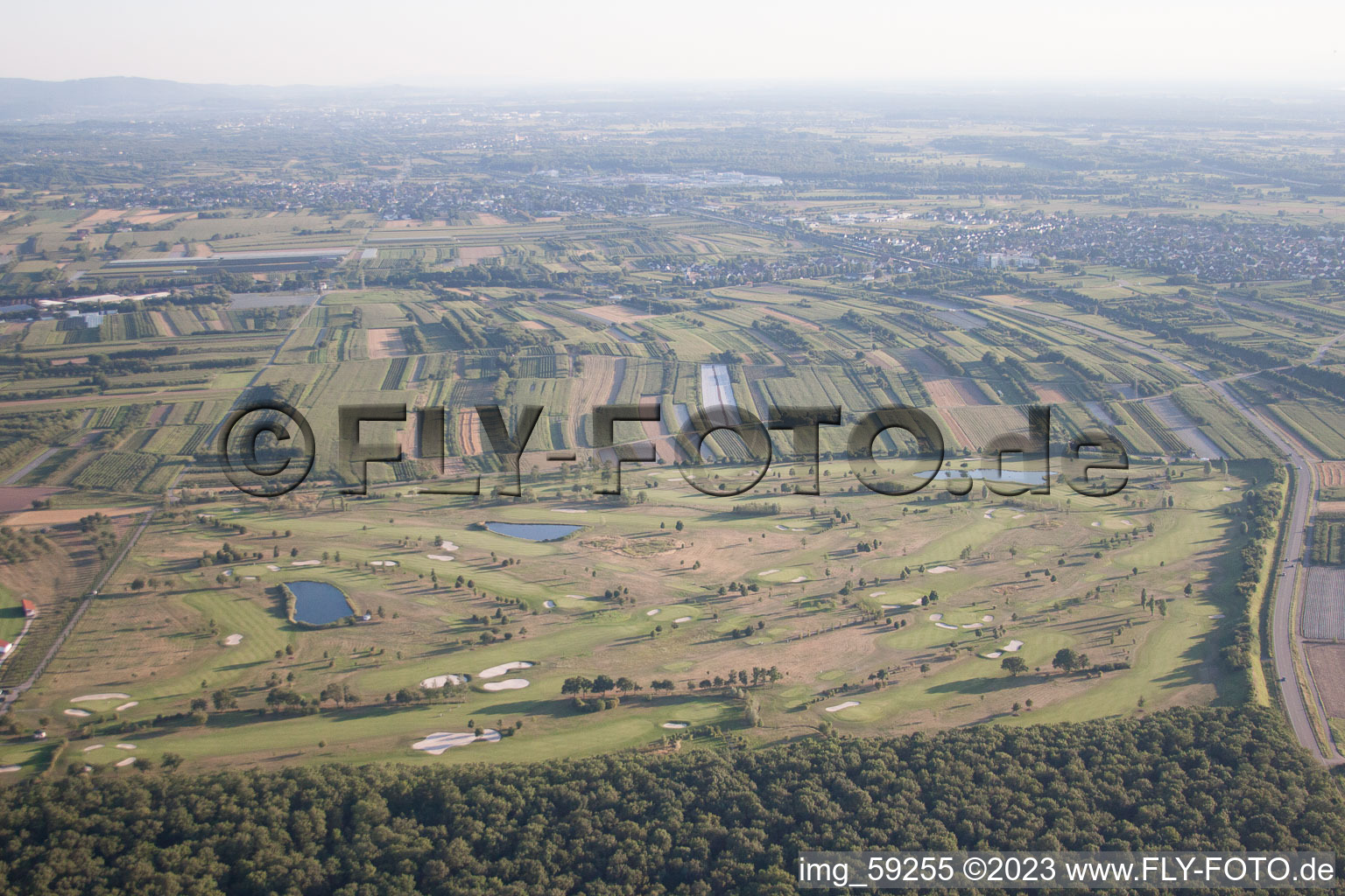 Golfclub Urloffen in Appenweier im Bundesland Baden-Württemberg, Deutschland aus der Luft