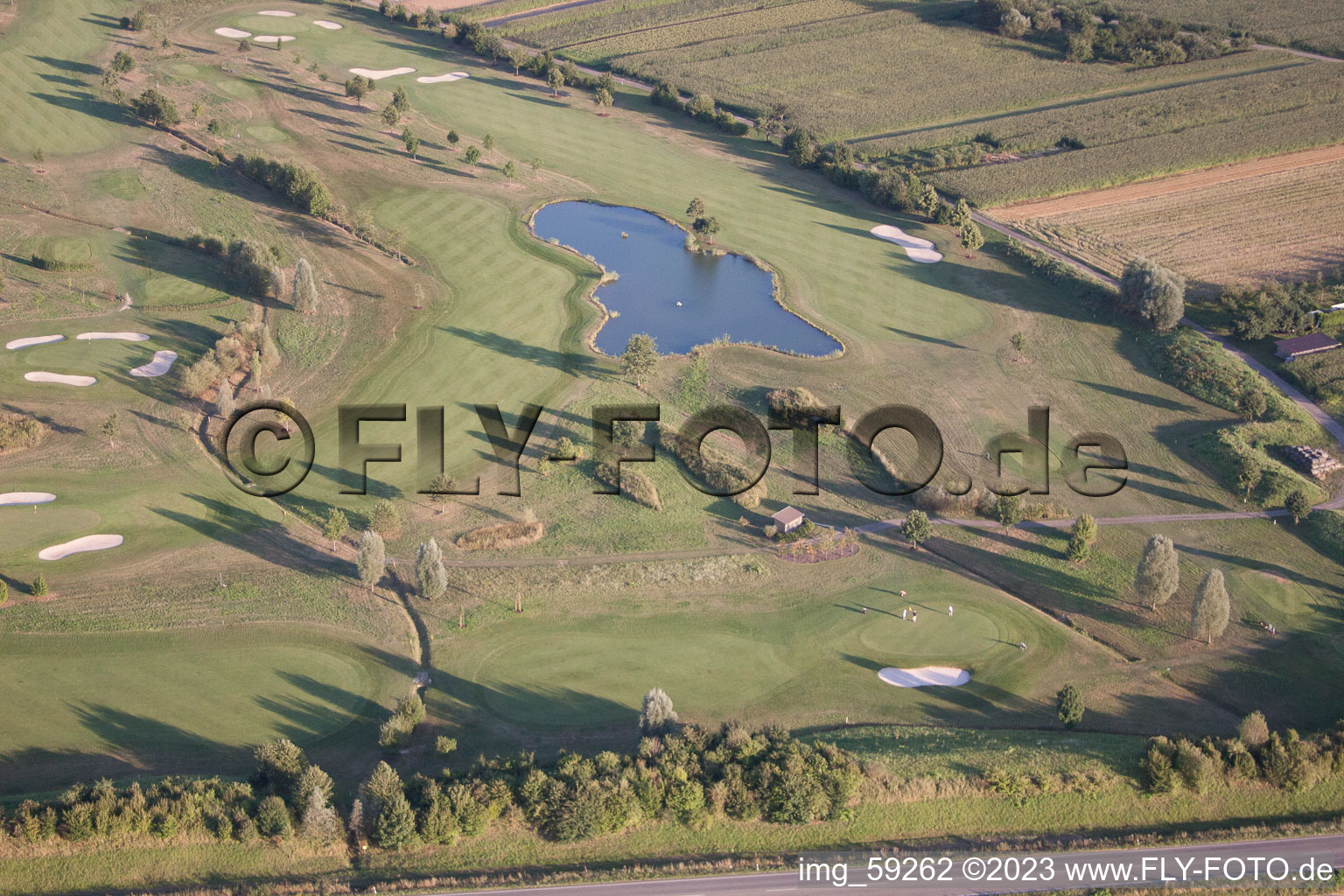 Golfclub Urloffen in Appenweier im Bundesland Baden-Württemberg, Deutschland aus der Luft betrachtet